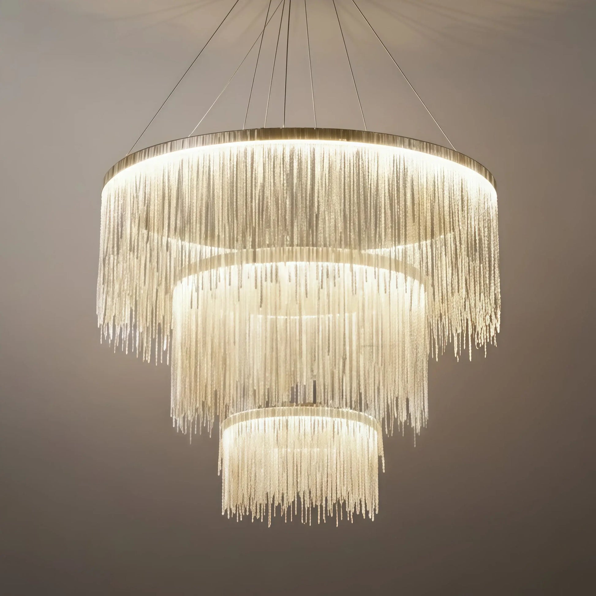 Pendant Light –Gold/Silver/Rose Gold Metal Finish for Living Room