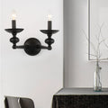 Chandelier - Convertible Wall/Pendant Light with Glass Dining/Living Room