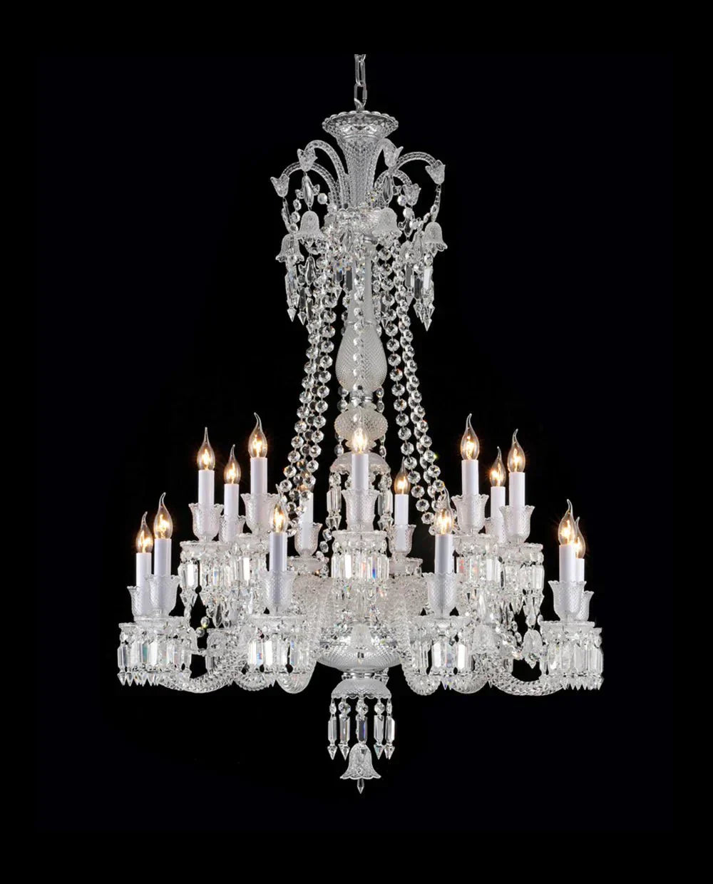 24 Lights Crystal Lighting - Joyfuzzy