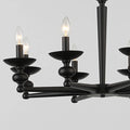 Chandelier - Convertible Wall/Pendant Light with Glass Dining/Living Room