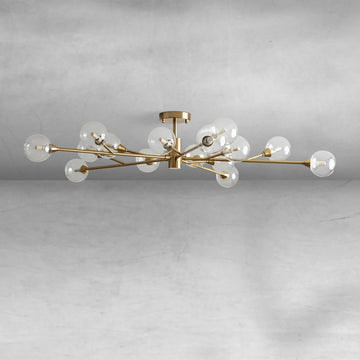 Apollo Moder Glass Ball Flushmount 20''36''47''