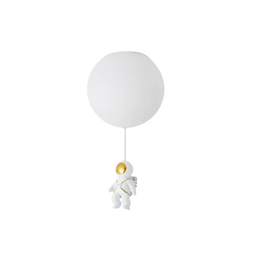 Vivara Designer Acrylic Ceiling Light - Astronaut Balloon for Children's Room