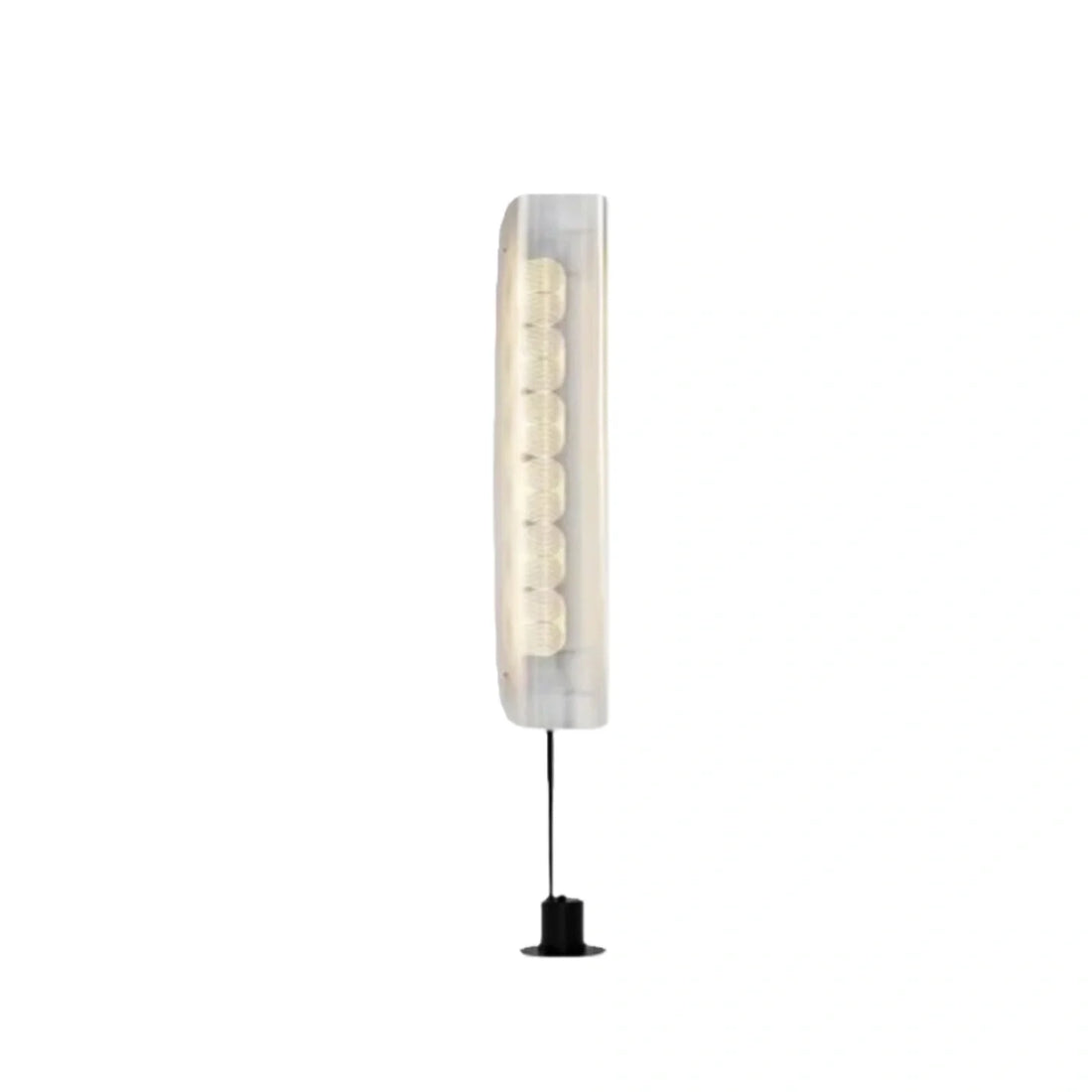 Floor Lamp – Cylindrical Metal & Acrylic for Bedroom