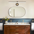 Vanity Light – Black/Gold Metal with Adjustable