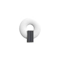 Modern Outdoor Wall Lamp - Black
