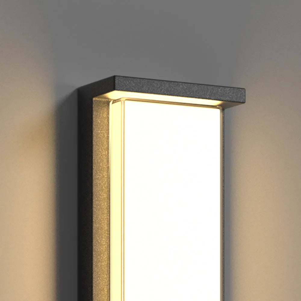 Modern Rectangular Outdoor Wall Lamp