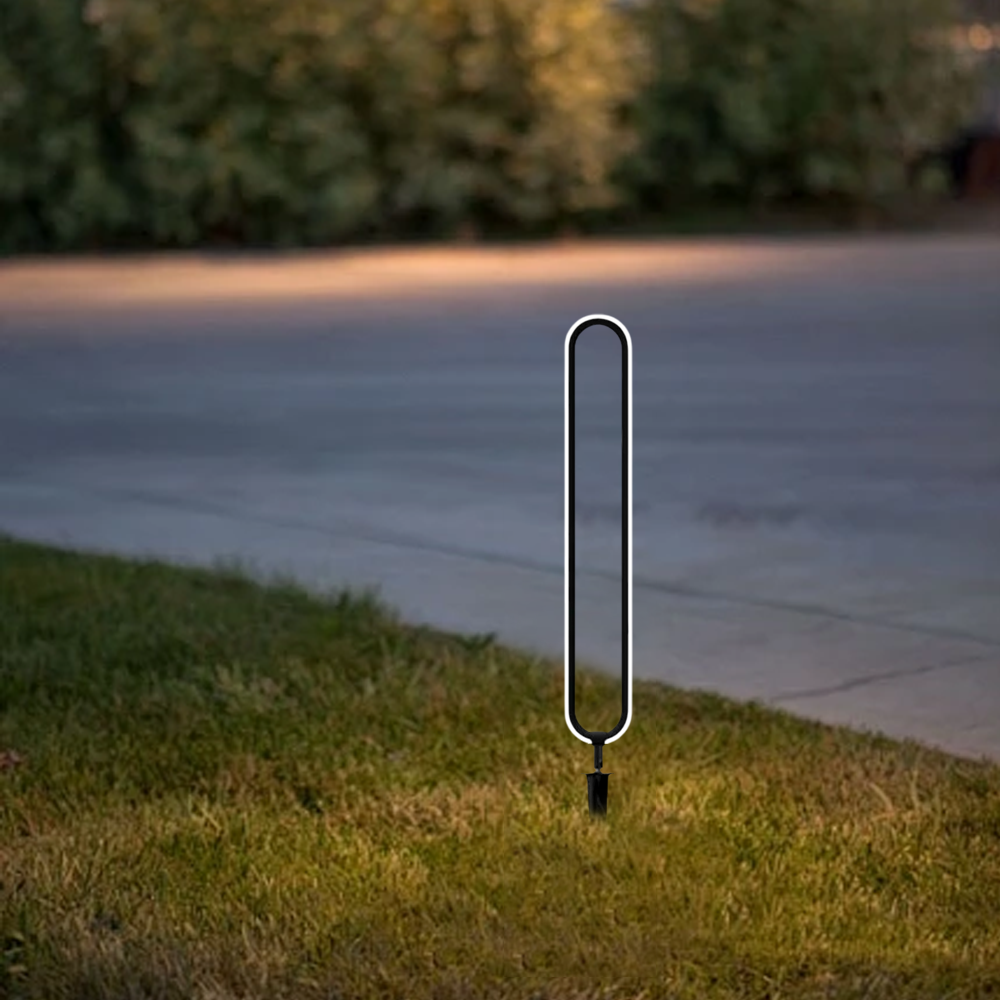 Industrial Pathway Light - Black