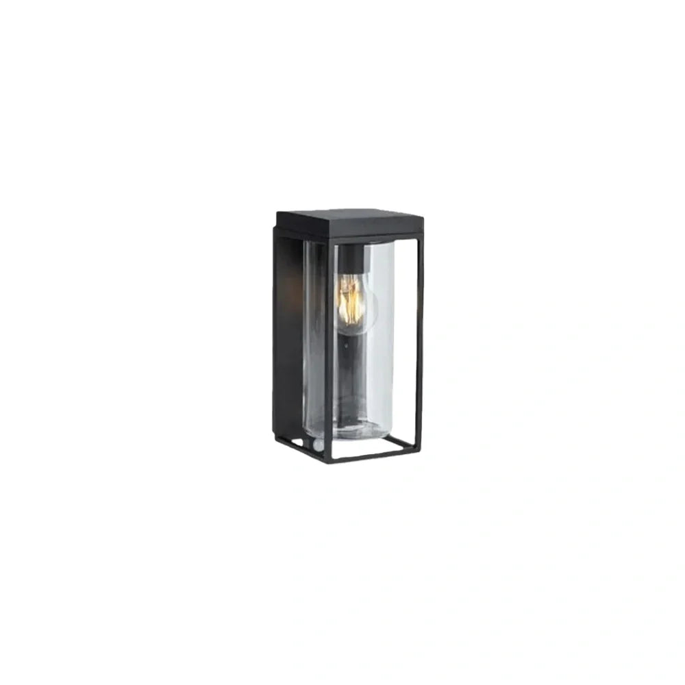 Modern Rectangular Solar Wall Lamp with Sensor