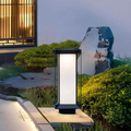 Modern Solar Outdoor Floor Lamp
