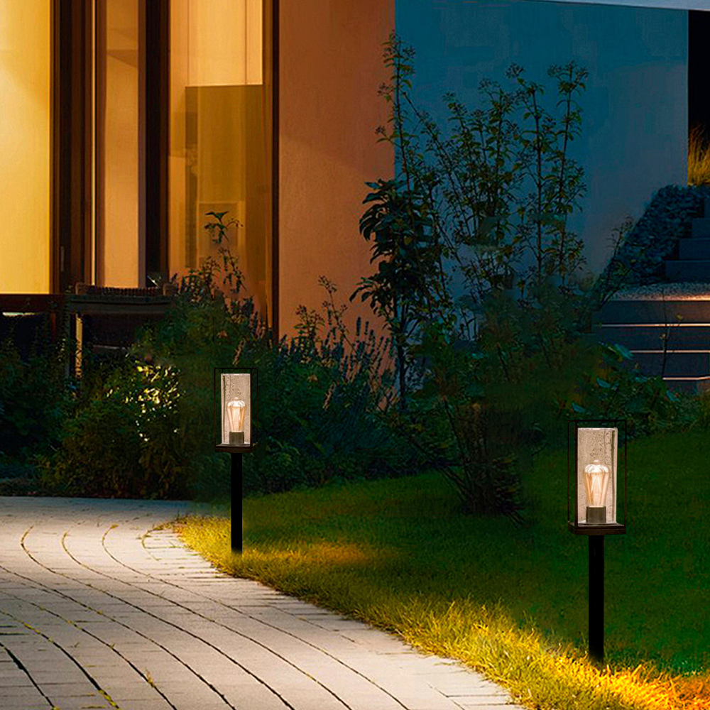 Industrial Modern Rectangular Outdoor Pathway Light