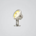 Modern Pathway Lights - Silver Metal & Glass