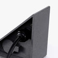 Black Motion Sensor Deck Lamp