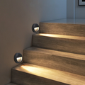 Modern Metal/Acrylic Outdoor Deck Step Lights