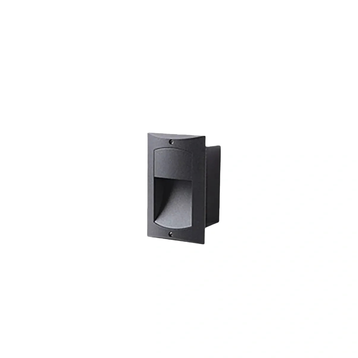 Modern Rectangular Outdoor Deck Step Light