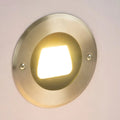 Minimalist Outdoor Deck Lights with warm light