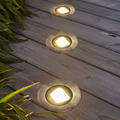 Minimalist Outdoor Deck Lights for stair wall