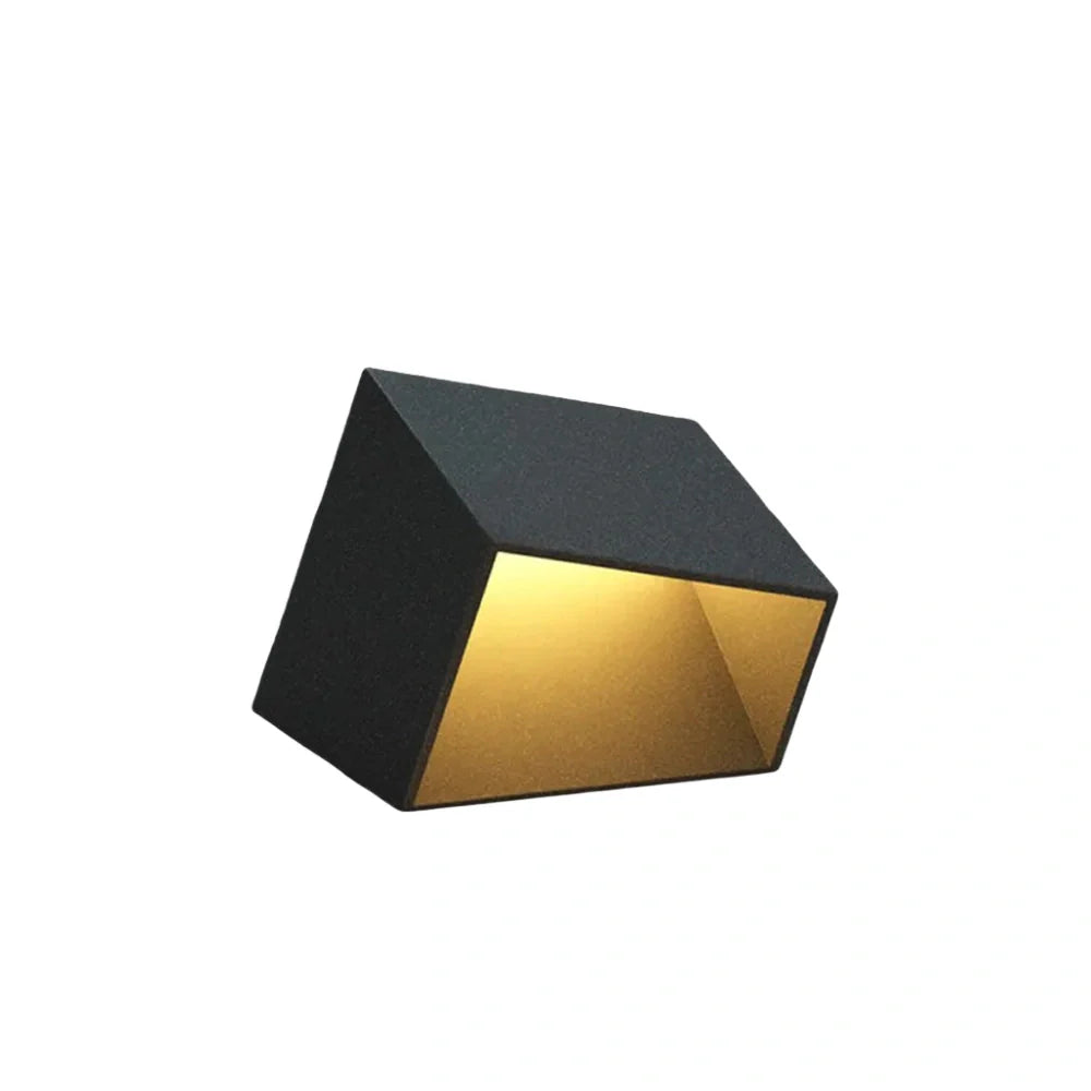 Modern Solar Pathway Lights - Black