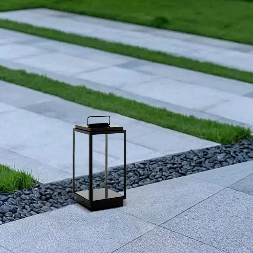 Industrial Outdoor Floor Lamp