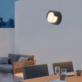 Modern Metal/Acrylic Outdoor Wall Lamp