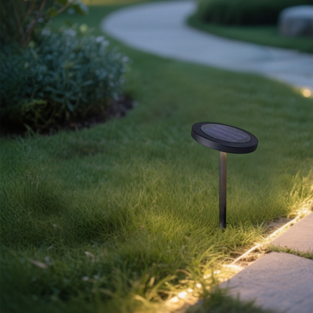 Minimalist Solar Pathway Light