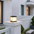 Black Metal Square Moon for Courtyard/Garden