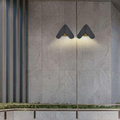 Modern Triangle Wall Lamp-Black