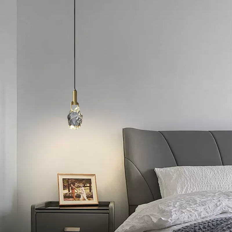 Modern Brass Pendant Light for Bedrom
