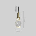Modern Brass Pendant Light with Suitable dimension