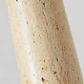 Pendant Light — Natural Wood & Stone Cylinder