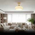 Crema Modern Glass LED Ceiling Light