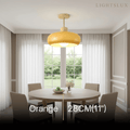 Crema Modern Glass LED Ceiling Light