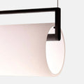 Cylindrical Metal & Acrylic Fixture