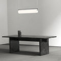Cylindrical Metal & Acrylic Fixture for Dining Room