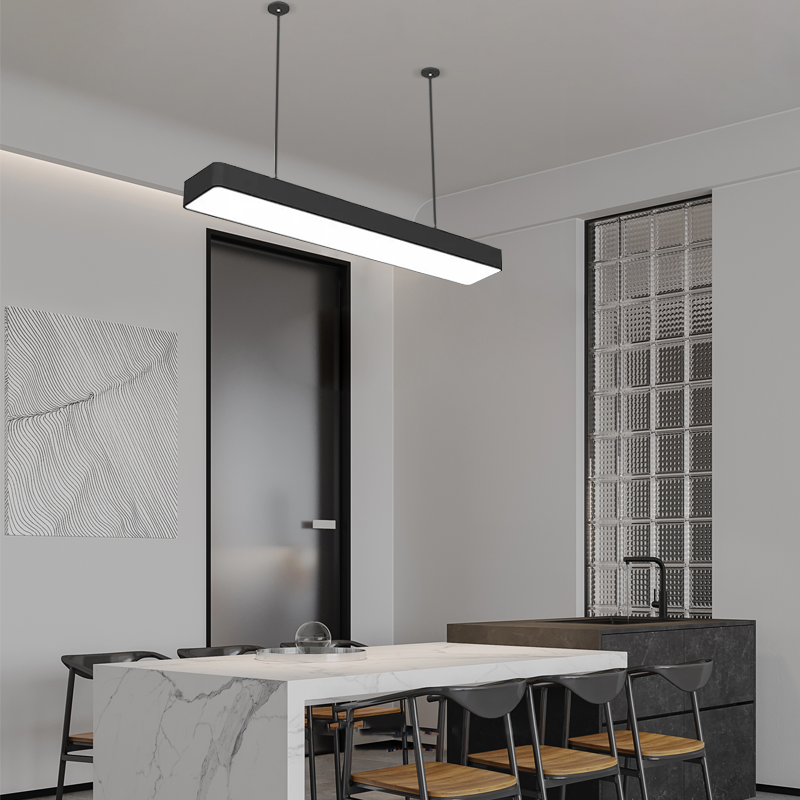 Rectangular Pendant Light for dining room