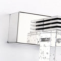 Vanity Light— Crystal & Metal Frame