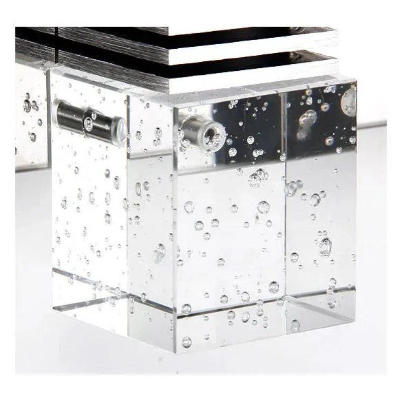 Vanity Light— Crystal & Metal Frame