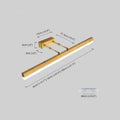 Minimalist Wall Lamp - Mirror Front Dimension