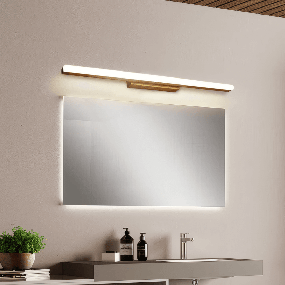 Minimalist Wall Lamp - Mirror Front