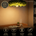 Botanica Art Deco Modern LED Ceiling Light