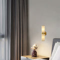 Royal Brass Wall Lamp - Metal Glass