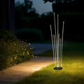 Art Deco Optical Fiber LED Path Light