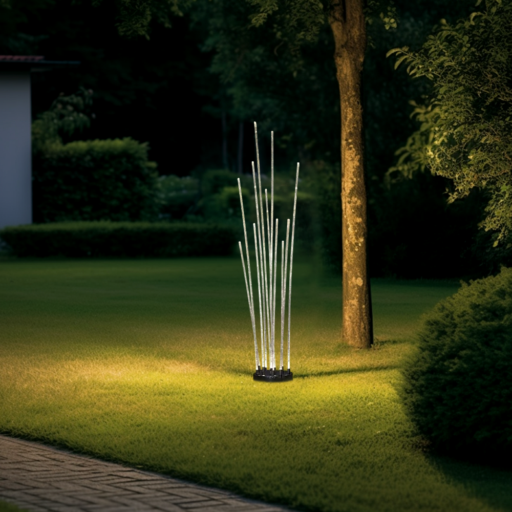 Art Deco Optical Fiber LED Path Light