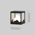 Designer Metal Outdoor Path Lamp Dimensions