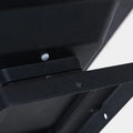 Modern Rectangular LED Outdoor Pillar Light is made of metal