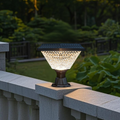 Art Deco Outdoor Pillar Lights