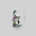Art Deco Fairy Girl Outdoor Floor Lamp