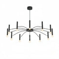 Contemporary Candle Chandelier with Adjustable