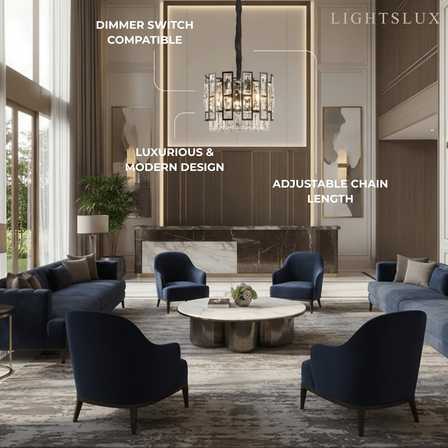 Excelis Alabaster Petal Pendant Light – Solid Brass Frame Brushed Gold Dining Room