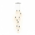 Luxury Cascade Crystal Chandelier – Reflecting & Refracting Light Brilliant Staircase
