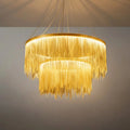 Pendant Light –Gold/Silver/Rose Gold Metal Finish for Living Room